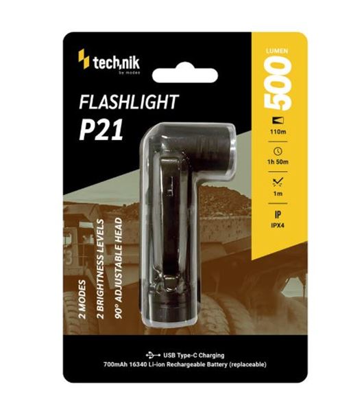 Picture of P21 FLASHLIGHT 500 LUMENS